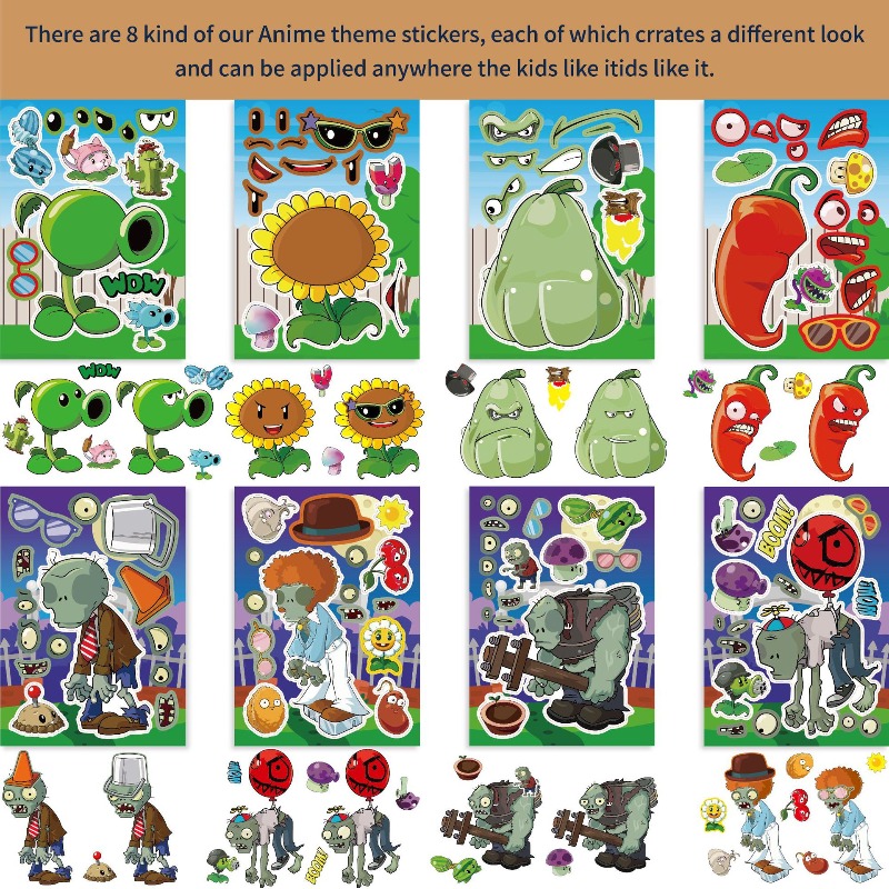Plants Vs. Zombies Cute Cartoo - Plant Parent Vs review and price