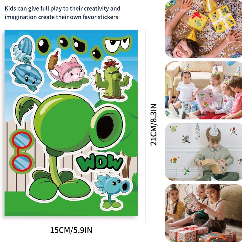 Plants Vs. Zombies Cute Cartoo - Plant Parent Vs review and price