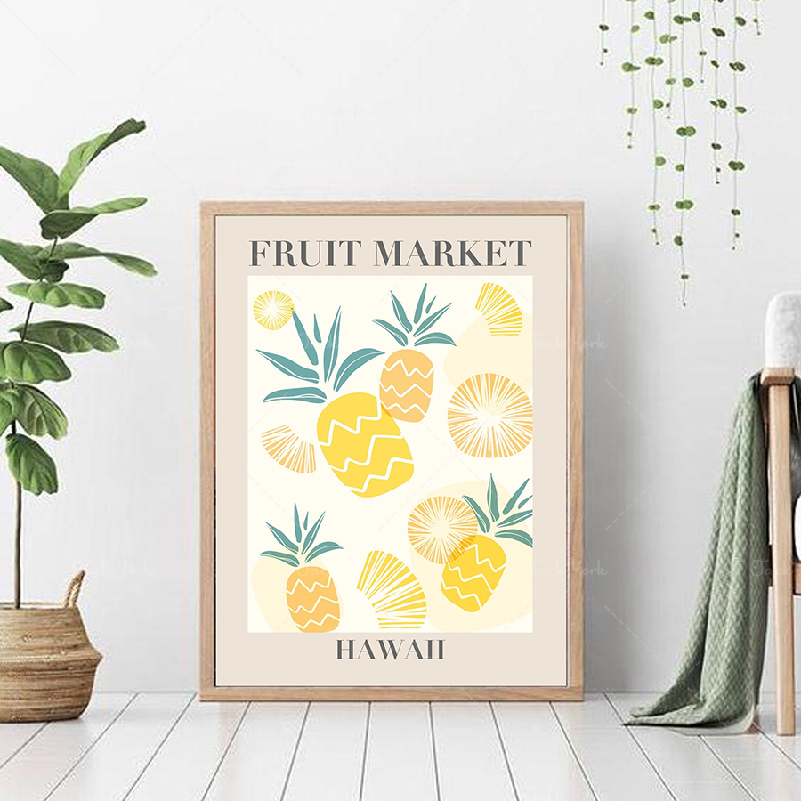 Fruit market print, fruit mark - Plant Jackfruit review and price